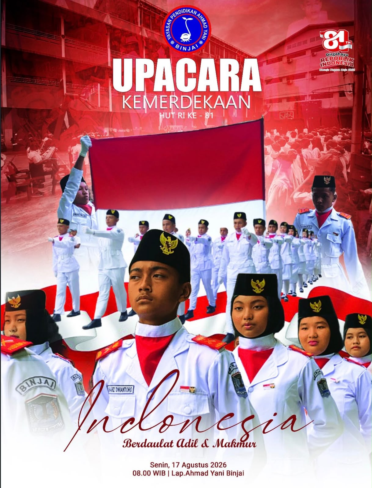 Perayaan HUT Kemerdekaan RI di sekolah