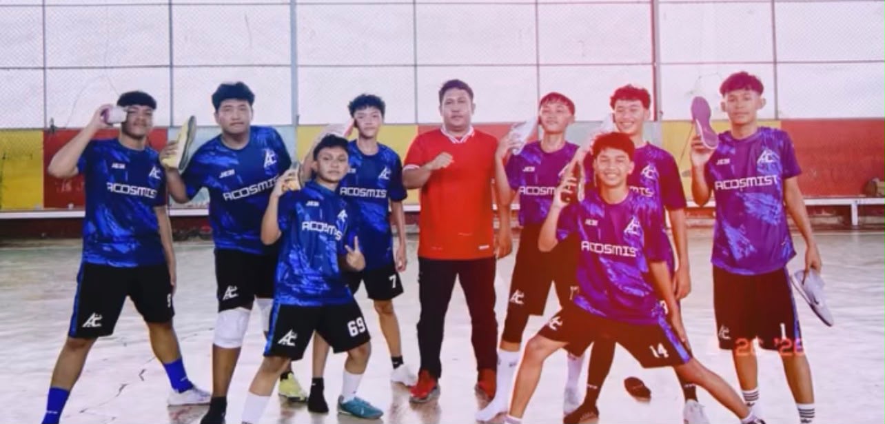 Pertandingan futsal antarkelas di Ahmad Yani Binjai